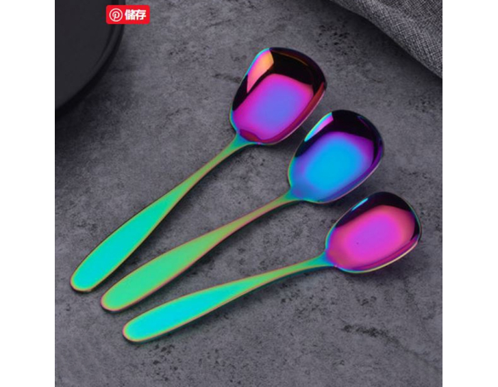 25 - Cutlery 10 ( Rainbow)